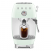 Кофемашина рожковая Smeg ECF03PGEU, пастельный зеленый