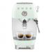 Кофемашина рожковая Smeg ECF03PGEU, пастельный зеленый