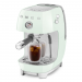 Кофемашина рожковая Smeg ECF03PGEU, пастельный зеленый