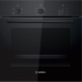 Духовой шкаф Bosch HBF011BA1T электрический, шириной 59.4 см, черный, традиционная очистка