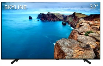 Телевизор SKYLINE 32YST6570, SMART, черный