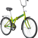 Велосипед NOVATRACK 24NFTG1.GN20 24" складной, зеленый 139794