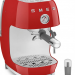 Кофемашина рожковая Smeg ECF03RDEU, красный