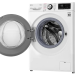 Стиральная машина с сушкой LG F2V9GC9W,  8.5/5 кг, белая, 1200 об/мин, с паром, инверторная