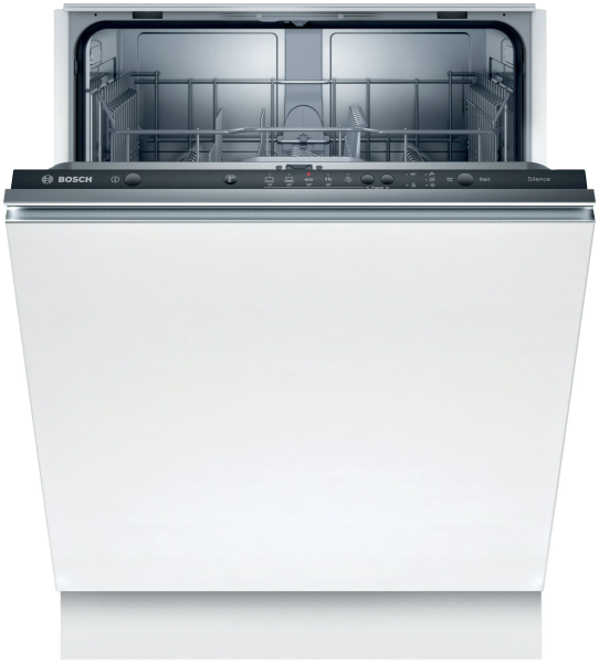 Встраиваемая посудомоечная машина Bosch SMV25BX02R, Serie 2, полноразмерная, 12 комплектов, 2 корзины