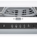 Встраиваемая посудомоечная машина Bosch SMV25BX02R, Serie 2, полноразмерная, 12 комплектов, 2 корзины