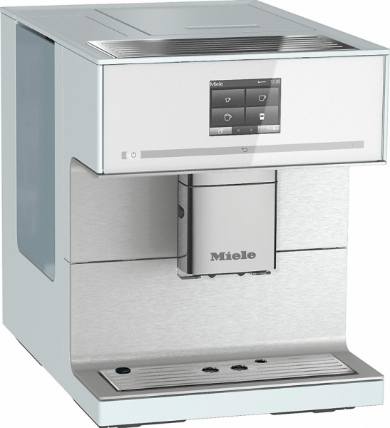 Кофемашина автоматическая Miele CM 7350 CoffeePassion BRWS Brilliant White, бриллиантовый белый
