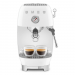 Кофемашина рожковая Smeg ECF03WHEU, белый
