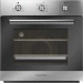 Духовой шкаф Darina 1U5 BDE112 707 X3, нержавеющая сталь/стекло черное, 65 л, переключатели поворотные/утапливаемые