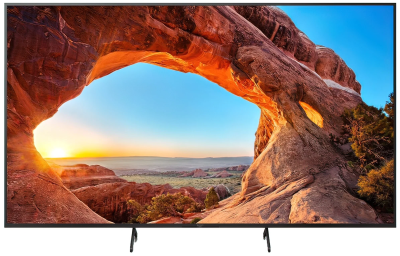 55" Телевизор Sony KD55X85TJR 2021 Triluminos, HDR, черный