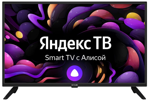 32" Телевизор SkyLine 32YST5975 2021 на платформе Яндекс.ТВ, черный