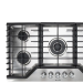 Варочная панель газовая ELTRONIC (33-15) 5 конфорок (нержавеющая сталь)