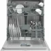 Посудомоечная машина Hotpoint-Ariston HF 4C86, полноразмерная, отдельностоящая, 8 программ, электронное управление, конденсационная 