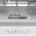 Посудомоечная машина Hotpoint-Ariston HF 4C86, полноразмерная, отдельностоящая, 8 программ, электронное управление, конденсационная 