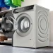 Стиральная машина Bosch Serie 8 WGB2440XME, с фронтальной загрузкой, 9кг, 1400об/мин, инверторная, с английской панелью управления