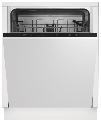 Встраиваемая посудомоечная машина Beko BDIN14320, белый, 4 программы, полноразмерная, загрузка комплектов посуды 13