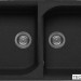 Кухонная мойка Elleci Ego 450 Nero Pietra G54