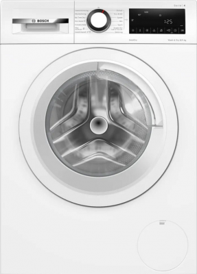 Стиральная машина с сушкой Bosch WNA134L0SN, Serie 4, белая, 8/5 кг, 1400 об/мин, 14 программ, инверторная 