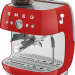 Кофемашина рожковая Smeg EGF03RDEU, красный