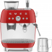 Кофемашина рожковая Smeg EGF03RDEU, красный