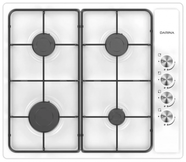 Газовая варочная панель DARINA T1 BGM 341 11 W, белый