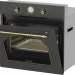 Духовой шкаф Darina 0U8 BDE 112 707 AT, антрацит/стекло черное, 65 л, традиционная очистка, 9 программ