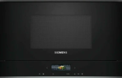 Встраиваемая микроволновая печь Siemens BF722L1B1,  21 л, Линейка  iQ700