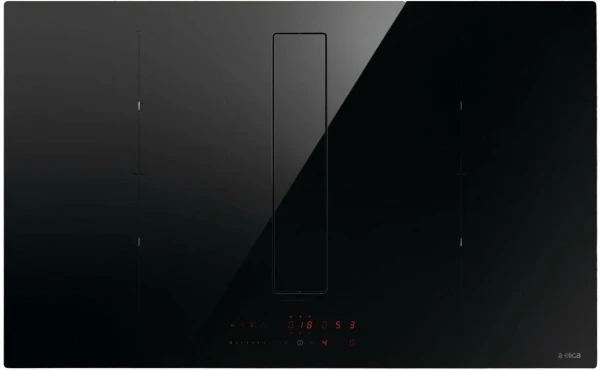 Варочная панель Elica NIKOLATESLA FIT XL BL/A/83, наличие вытяжки, поддержание тепла, распознавание наличия посуды
