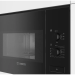Микроволновая печь встраиваемая Bosch BFL520MB0, черный, Serie 4, 20 л, поворотные переключатели, 5  уровней мощности