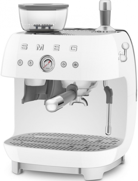 Кофемашина рожковая Smeg EGF03WHEU, белый