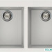 Кухонная мойка Elleci Quadra 350 Bianco Titano 68