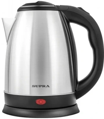 Чайник Supra KES-1801S  1500Вт серебристый и черный