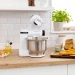 Кухонный комбайн Bosch MUMS2EW40, 700 Вт, белый, защитная крышка на чашу, отсек для сетевого шнура