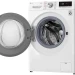 Стиральная машина LG F-2V7GW1W, белая, 8,5 кг, 1200 об/мин, инверторная, с паром 
