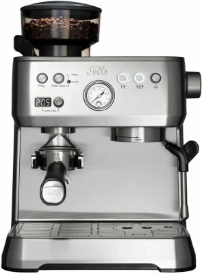Кофеварка Solis Grind & Infuse Perfetta 1019 SCH, серебристый