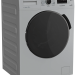 Стиральная машина Beko RSPE78612S, серый, 15 программ, 7 кг, 1200 об/мин,  инверторная, с паром