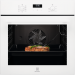 Электрический духовой шкаф Electrolux OKE5C71V, белый, 8 режимов, каталитическая очистка, 71 л, телескопические направляющие