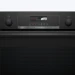 Электрический духовой шкаф Bosch HBG4795B1S, Serie 6, чёрный, 7 режимов, пиролитическая очистка, телескопические направляющие
