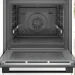 Электрический духовой шкаф Bosch HBG4795B1S, Serie 6, чёрный, 7 режимов, пиролитическая очистка, телескопические направляющие