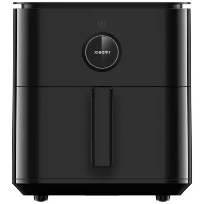 Аэрогриль XIAOMI Smart Air Fryer 6.5L MAF10 Black EU, 12 программ, 1800 Вт, электронное управление, диапазон температуры 40-220 °C, объём колбы 6.5 л