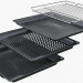 Духовой шкаф электрический Bosch HBG478CB3, Serie 6, чёрный, 71 л, пиролитическая очистка, 30 автоматических программ