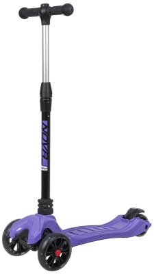 Детский кикборд Novatrack 135PRO.RAINBOW.VT20, фиолетовый 141029