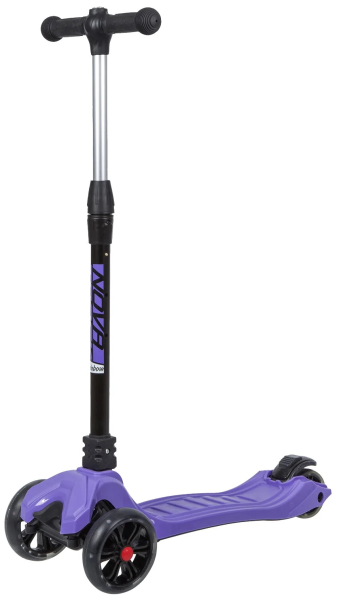 Детский кикборд Novatrack 135PRO.RAINBOW.VT20, фиолетовый 141029