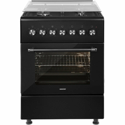 Комбинированная плита NordFrost GE 6064 B черный