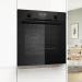 Духовой шкаф электрический Bosch HBG4795B7, Serie 6, чёрный, 71 л, пиролитическая очистка, 14 программ