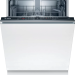Встраиваемая посудомоечная машина Bosch SMV2ITX18E, Serie 2, 5 программ, полноразмерная, конденсационная, количество комплектов 12