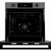 Духовой шкаф Norden NRD 8000 GRG серый, сенсорные, поворотные переключатели, 72 л, 8 режимов, традиционная очистка