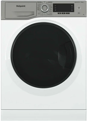 Стиральная машина Hotpoint NSD 7249 UD AVE RU, белый, инверторная, 7 кг, 1200 об/мин, 16 программ, дозагрузка белья, с паром