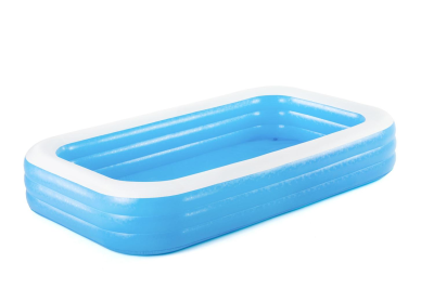 Детский бассейн Bestway Deluxe Blue Rectangular Family 54009 + гель для рук серии "ANTIVIR" 100мл 2026