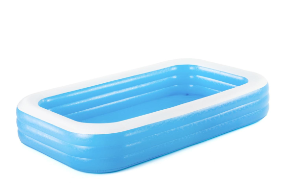 Детский бассейн Bestway Deluxe Blue Rectangular Family 54009 + гель для рук серии "ANTIVIR" 100мл 2026